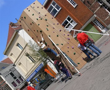 mobiele klimmuur mobiele klimmuur